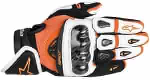 Alpinestars バイクグローブ 黒/オレンジ/白 Amazon | alpinestars(アルパインスターズ)バイクグローブ