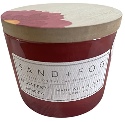 Sand and Fog Strawberry Mimosa Scented Candle
