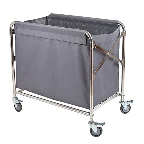 Carretilla plegable para hotel en acero inox y oxcloth miniatura 1