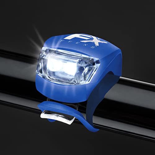 FX FFEXS Bike Lights Front and Back - Bike Lights Set (Batteries + Extra Sets of Batteries Included) - Bright Bicycle Lights Front Rear with Waterproof Silicone Housing - Image 7