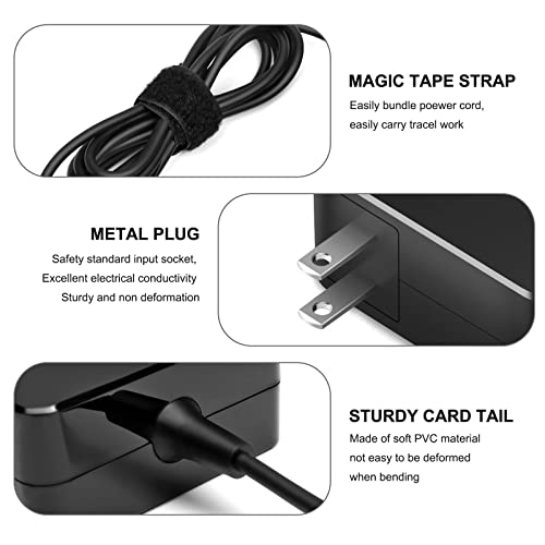Juyoon TYPE60-190-31501 19V Charger Ac Power Adapter For Gateway Gwnr71517 Gwnr71517-Bk Gwnr71517-Bl Gwtc71427 Gwtc51427 Ggnc71719 Ggnc51518 Gwcc71416 Gwcc51416 Gwnc31514 Gwnr51416 Gwtn156-12 Laptop Charger thumb #6