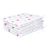 Cuna Nest – Protector de cabeza cuna 420 x 30 cm, 360 x 30