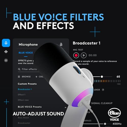 Logitech G Yeti GX Dynamic RGB Gaming Microphone with LIGHTSYNC - White - image 4