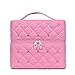 Produktbild Huien Cosmetic Case mit DREI Schichten Diamanten Koreanische Mode Kosmetiktasche multifunktionale Kosmetik Aufbewahrungstasche, rosa