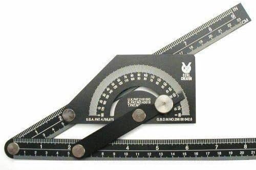 ARC-POWER for 20-Inch Large Angle Protractor Ruler Cutting Saw Guide Gauge Gage Protracter