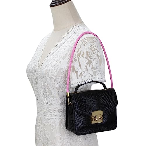 Image of ALLZEDREAM Braided Leather Purse Strap Replacement Handbag Shoulder Bag Handle