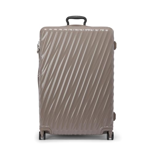 TUMI - Estojo expansível de 4 rodas para viagem estendida de 19 graus – Bolsa de viagem rígida durável com zíper – Mala, Pedra da lua, One Size, 4 rodas expansíveis de viagem estendida de 19 graus