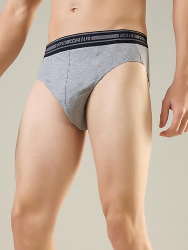 Image of Park Avenue Men Regular Fit Solid Pattern Pure Cotton Brief