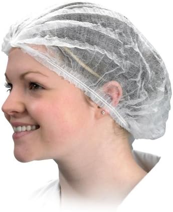 Economed White Pleated Mob Caps
