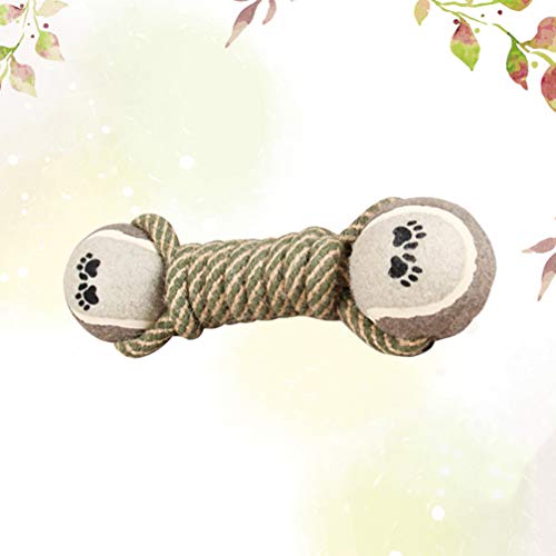 Brinquedo de mastigar para cães da POPETPOP com corda de nó para filhotes de cachorrinhos em formato