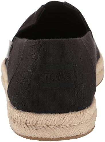 TOMS Men's ALP Rope 2.0 Loafer Flat, Black, 8.5 | Image 2