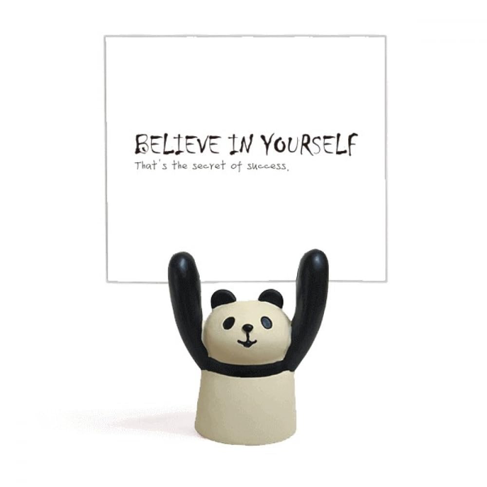 Support de mémo panda pour ne plus oublier vos tâches importantes sur le bureau