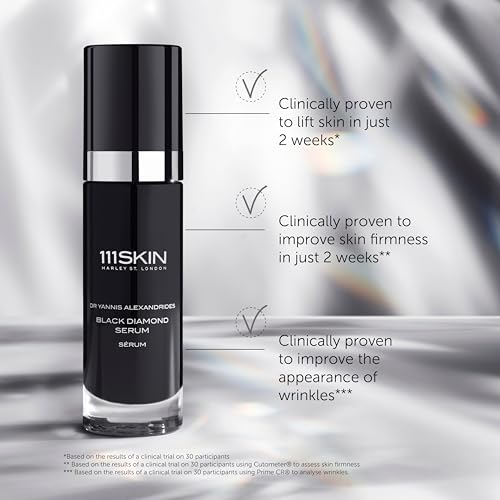 111SKIN Black Diamond Serum, Hydrating Serum for Face with NovoRetin, Microalgae Extract & NAC Y2, Helps Improve the Appearance of Skin Elasticity & Texture, Even Skin Tone Daily Facial Care, 1 fl oz - Image 6