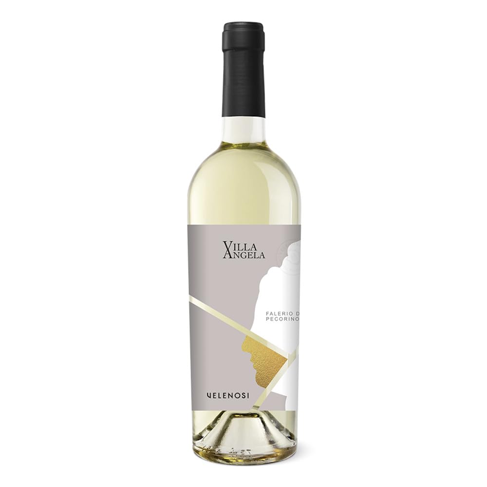 Villa Angela Falerio DOC Pecorino Italienischer Weißwein 6 flaschen 75 cl.
