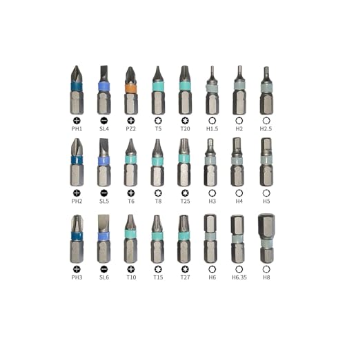 Image of Ratchet Screwdriver Set 24 in 1 Precision Screwdriver Bit Screwdriver Sets With Case Duka Tools Ratchet Screwdriver with Detachable Handle for Watch Computer Electronics Father'screwdriver set (Black)