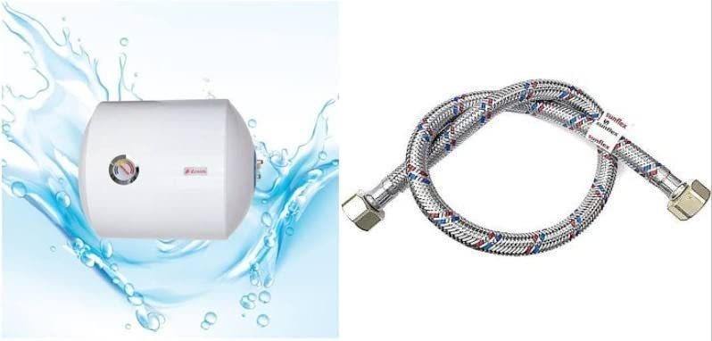 Zenith Water Heater 50L 5 Year Warranty Horizontal water Heater Vertical Water Heater 50 Liters With 2pcs Flexible Hose (VERTICAL)