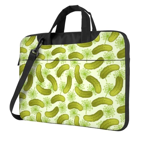 Sac ordinateur portable convertible pour bureau et voyage Sushi Dill Pickles