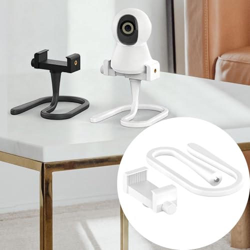 Soporte de mesa para teléfonos móviles con brazo de silicona ajustable 4