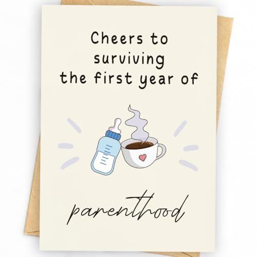 WowBefun 1st Birthday Card for Girl & Boy | First Birthday C