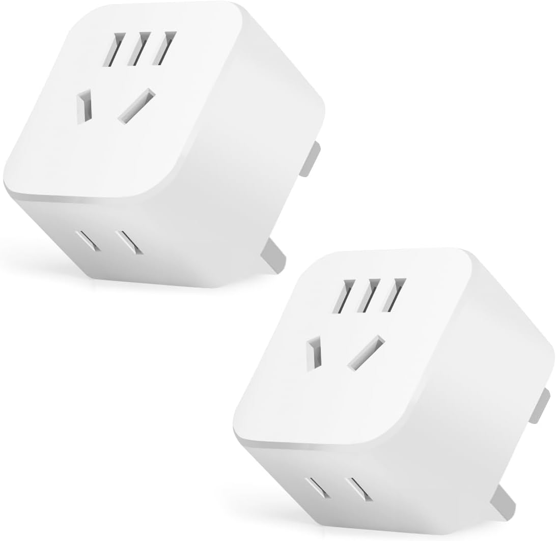 2-Pack Chinese to UK Plug Adapter,QRUIHC 2/3 Pin China to 3 Pin Travel Adaptor,UK to USA AUS Plug Converter Charger for China/America/Australia/Japanese 2-Pack Chinese to UK Plug Adapter,QRUIHC 2/3 Pin China to 3 Pin Travel Adaptor,UK to USA AUS Plug Converter Charger for China/America/Australia/Japanese