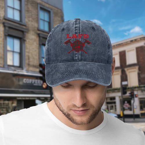 Men's Fashion Digital Printed Baseball Hat,Lafd Strong Baseball Caps Gifts for Dad Beach Cap2