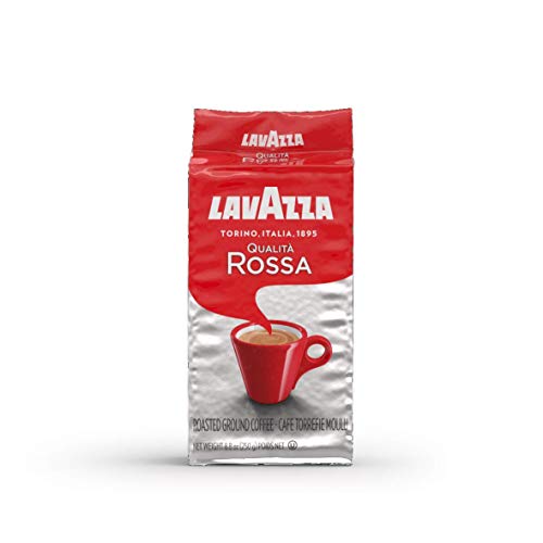 Lavazza Café Molido Espresso Qualità Rossa, Paquete de 4 x 250 g (Total 1 kg)