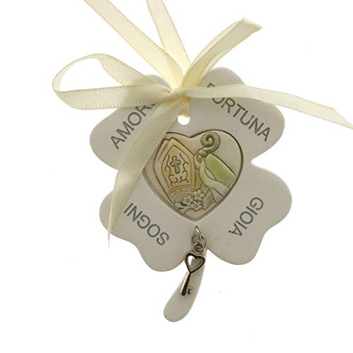 Sudopo 6 PZ Quadrifoglio Icona in Resina CRESIMA 8...