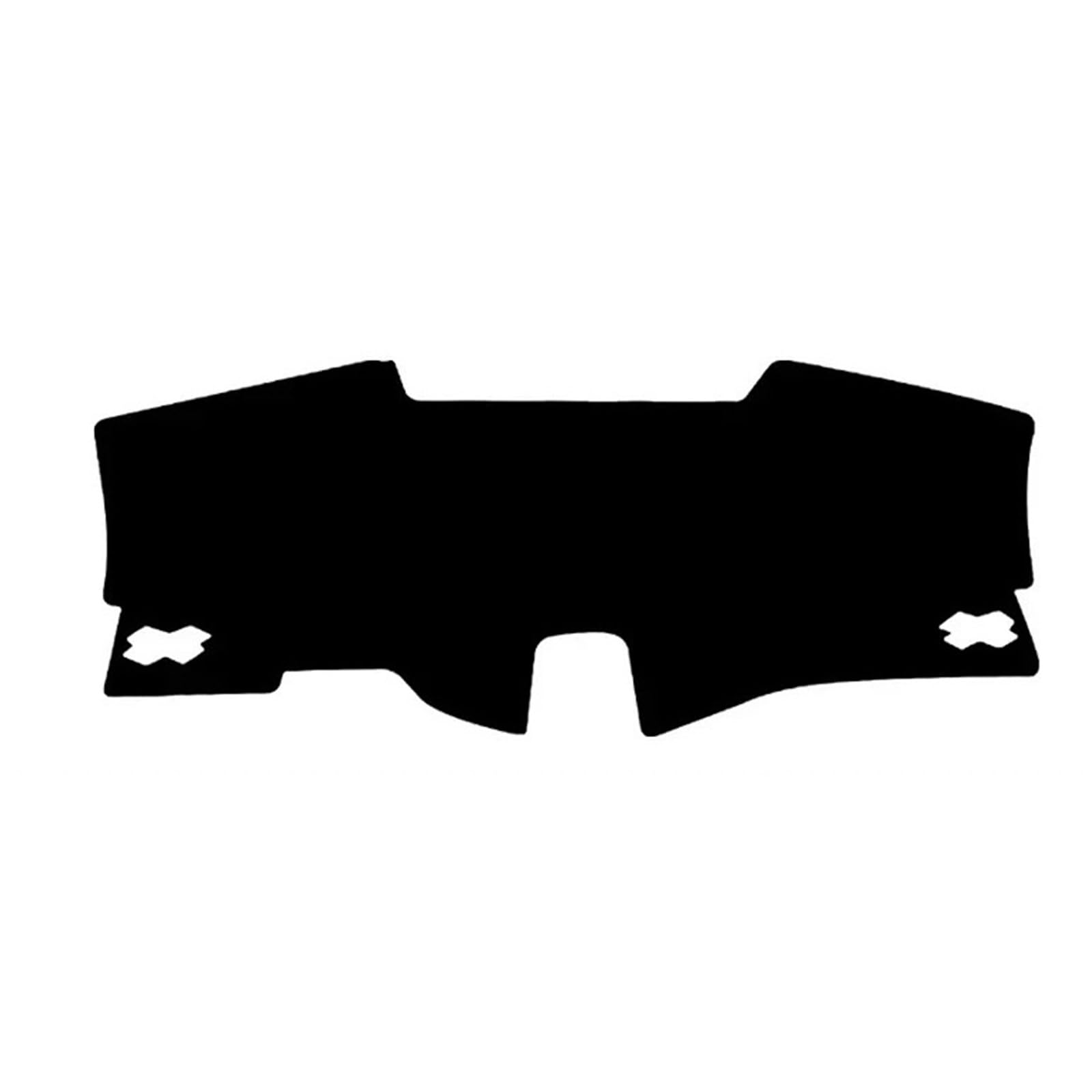 Alfombrillas de salpicadero para BYD Seagull 2024 protector negro 6