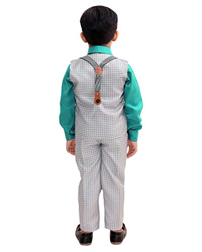 Image of FOURFOLDS Boy's 3-Piece Suit