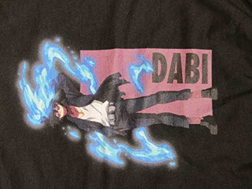 Bioworld My Hero Academia Dabi Youth Black Long Sleeve Sweatshirt2