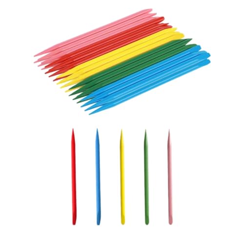 Lápices para Rascar,50 PCS Lápices de Madera de Colores para Arte de Arañazos Herramientas de Lápiz Lápiz de Bambú para Arte Manualidades Artículos