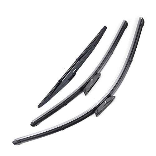 Essuie-glace avant arrière Megane 3 sans trace et silencieux 24" 16" 14"