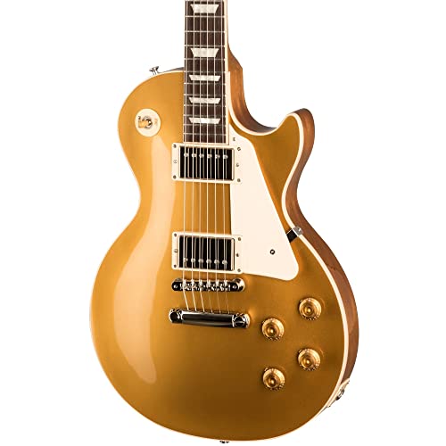 Gibson Les Paul Standard ’50s Gold Top – Guitare Électrique à Coupe Simple - Les Beatles, Paul McCartney, John Lennon, RIngo Starr, George Harrison Gibson Les Paul Standard '50s Gold Top - Guitare Électrique à Coupe Simple – Image 4