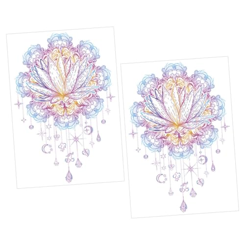 Tofficu 2piezas Adhesivo De Pared De Decoración De Pared Calcomanías De Hogar Adorno De Dormitorio Infantil