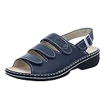 Innenfutter:Schweinsfutter FinnComfort Damen Sandaletten Saloniki 02557243389 blau 654273