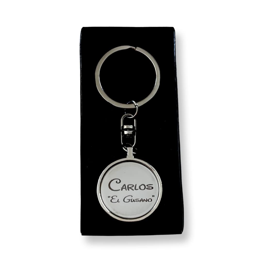 regalo grabado - Llavero Personalizado Pelota de Futbol, Baloncesto, Golf, Tenis | Grabado Permanente | Presentado en Caja Negra Forcada | Metal |