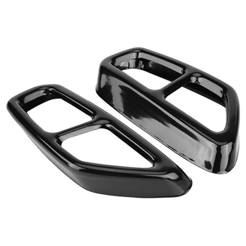 Tubo de escape negro para coche Serie 5 G30 528Li 530Li embellecedor de acero