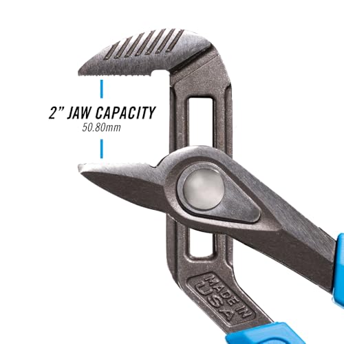 Channellock Tongue & Groove Pliers 430X SpeedGrip - Straight Jaw, Made in USA, High Carbon Steel - 10 in view 5