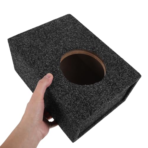 Caisson de basses carré 5 pouces bois remède au manque de basses - 3