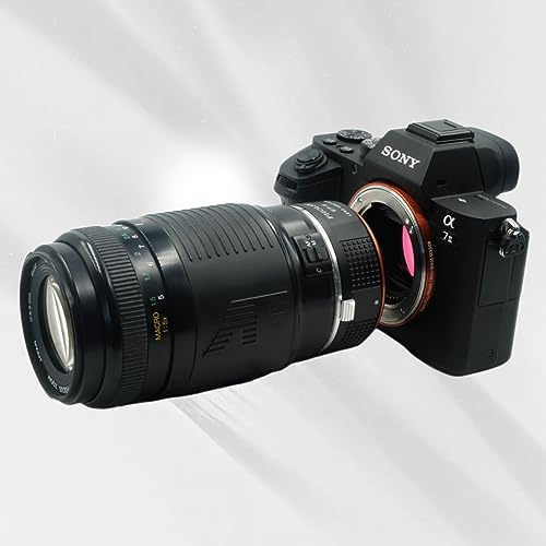 PHOLSY Lens Mount Adapter Manual Focus Compatible with Canon EF to Sony E Mount Camera Body a1 a9ii a7S iii/ii - Image 3