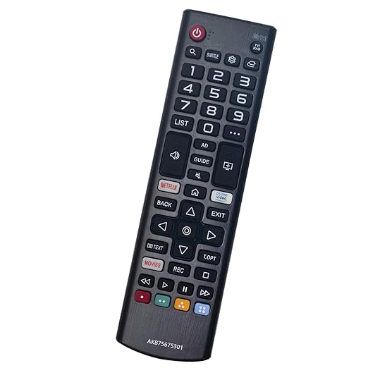 Image of Universal Remote Control for LG Smart TV for All Models LCD, LED, 3D and HDTV Smart TVs.