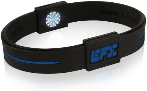EFX Performance Balance Bracelet, Silicone Wristband for Athletes/Seniors