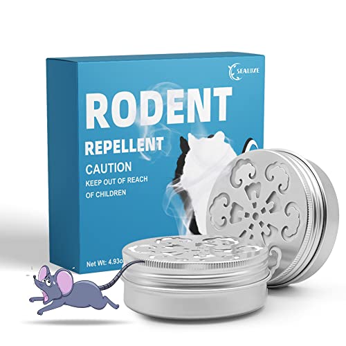 SEALUXE Rodent Repellent for Car Engines,Car Rat Repellent,Under Hood Animal Repeller, Under Hood Rodent Repeller,Mouse Repellent,Pest Control,Mice Repellent,Insect Repellent 2-Pack (2-Pack)