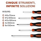 Zoom IMG-1 sikurotech set 5 cacciaviti professionali Zoom IMG-1 sikurotech set 5 cacciaviti professionali