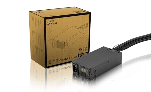 FSP/Fortron FlexGURU Pro 500W unité d'alimentation d'énergie 24-pin ATX Noir