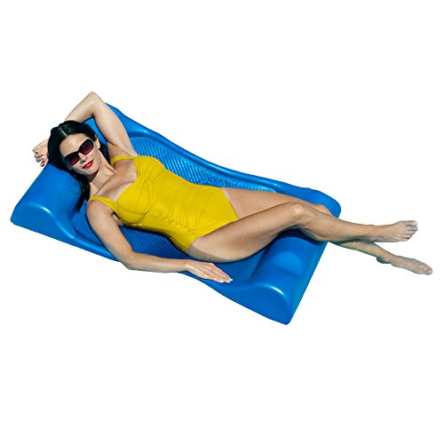 Deluxe Aqua Hammock Pool Float - 48 in. x 27 in. - Blue