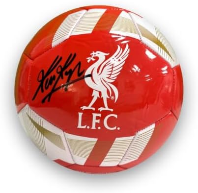 Pallone da calcio del Liverpool autografato da Kevin Keegan