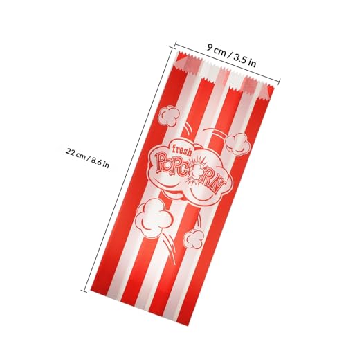 Sachet popcorn papier pour soirée cinéma et buffets d'anniversaire