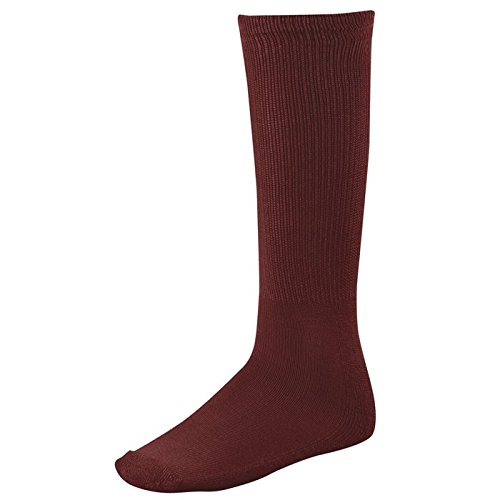 Twin City Team Sock Solid Adult Size 9-12 Maroon2