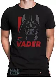 Camiseta Darth Vader Star Wars Filme Camisa Geek Blusa Série